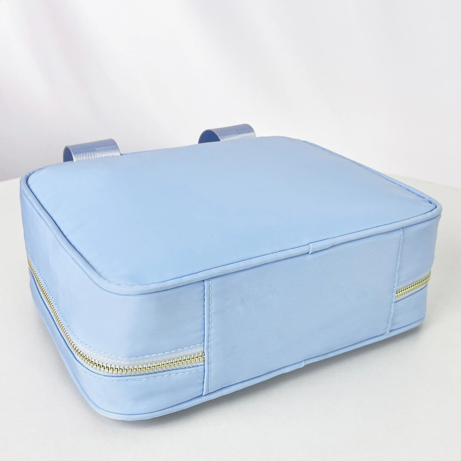 Nylon Preppy Lunch Box Large Insulated Lunch Bag Reusable Lunch Tote Bag Preppy LunchBag for School Travel Picnic 250306