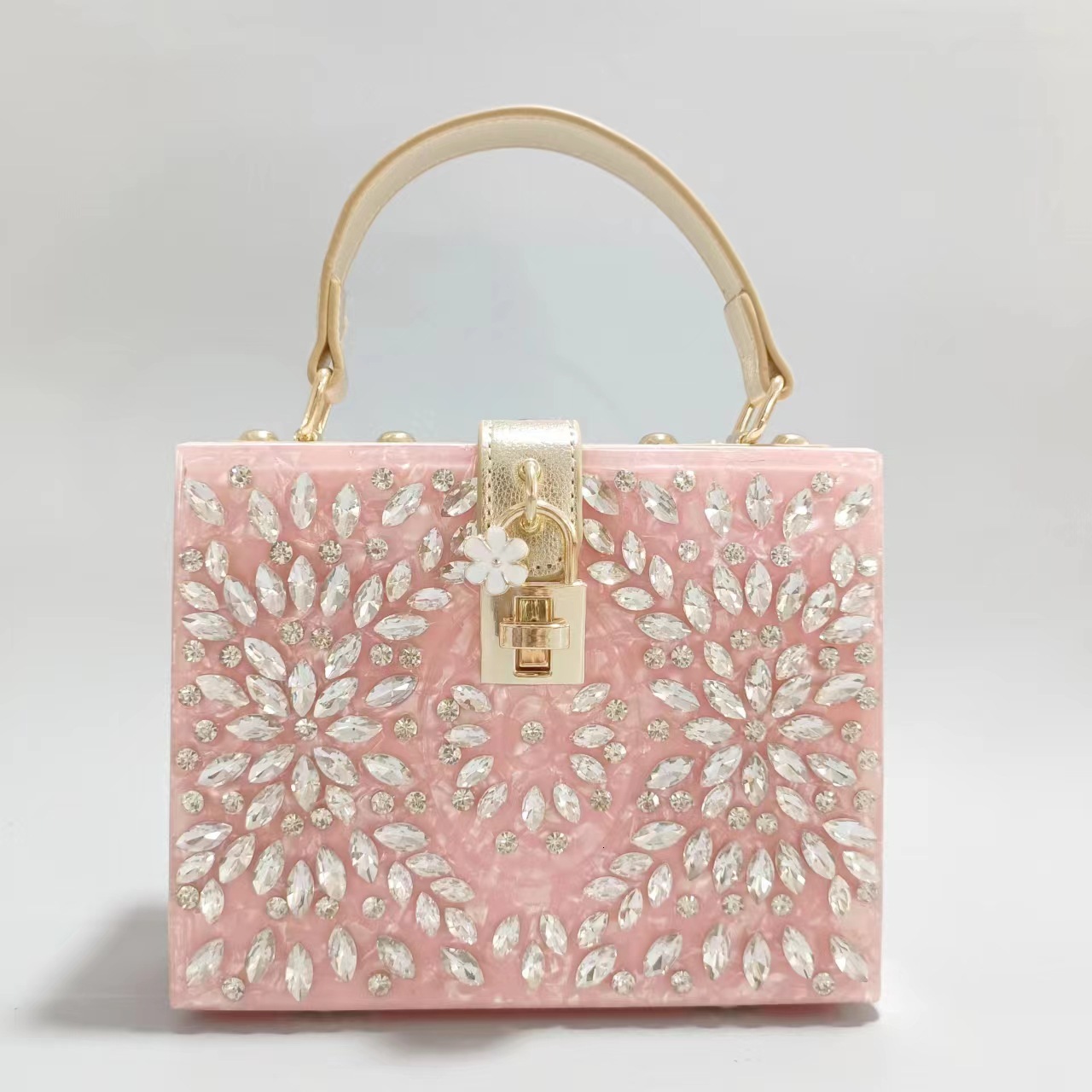 2023 New Evening Dress For Women, Shoulder Crossover Handheld Large Capacity Bag Vintage lucite evening bag