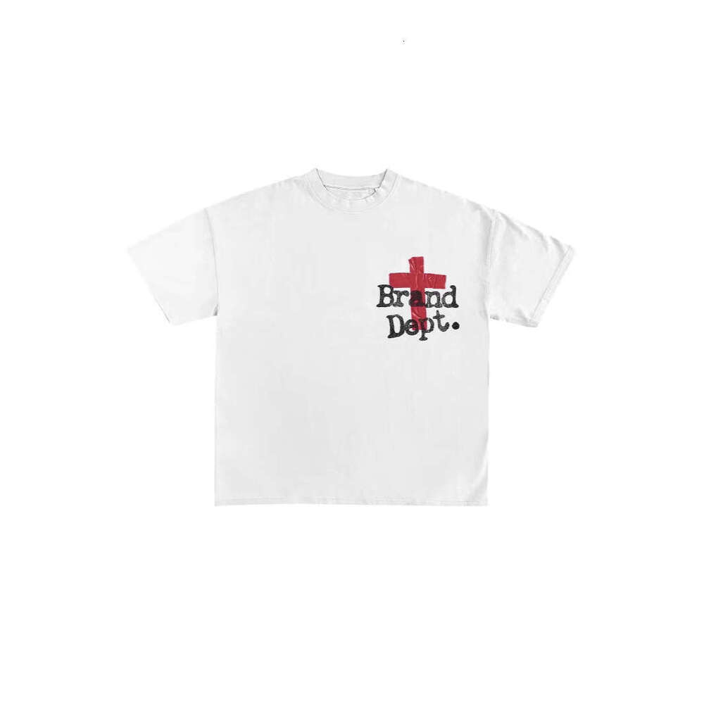 2025 New Personalized Trend Summer Fashion Men's and Women's Refreshing White T-shirt Short Sleeve gift for man