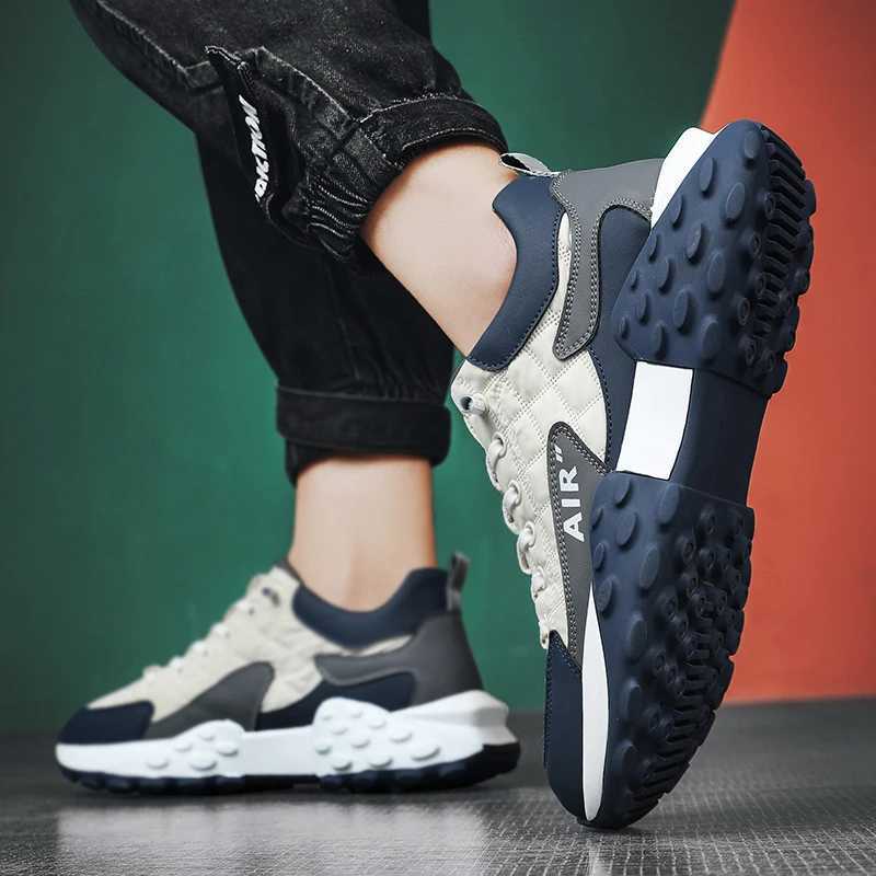 Men Sneakers Air Cross Border Man Platform Mens Sneaker Gym Men Shoes Male Tennis Shoes Rubber Outsole Running Sports Shoes Y250305