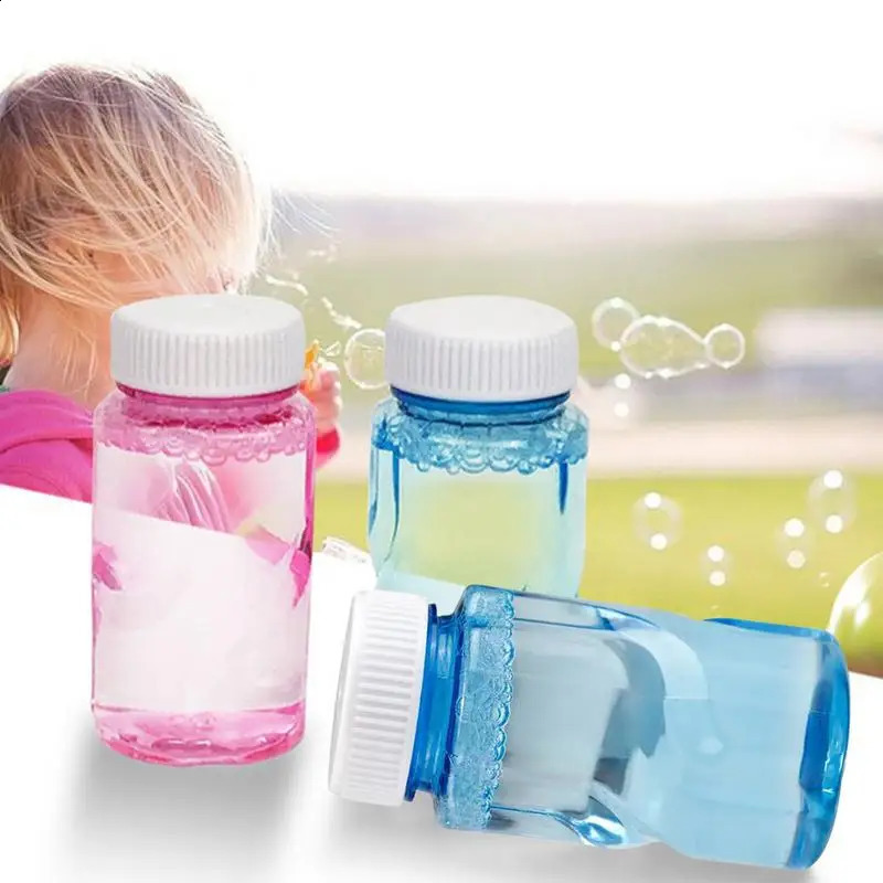 2 Pieces Bubble Solution Refill Of 50ml Refills For Summer Game Toy Solutions Guns Makers 250227