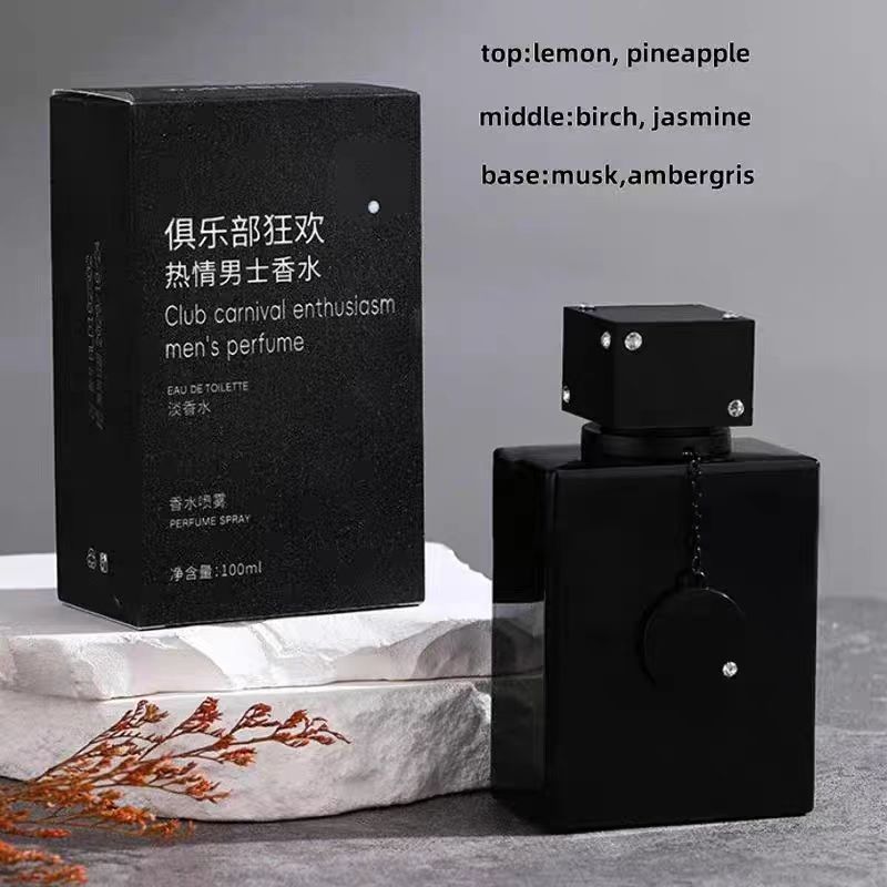 Club carnival enthusiasm perfume 100ml men's perfume lady Fragrance Spray Long Lasting good Smell Fast Ship