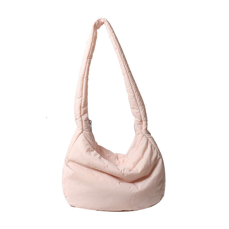 Solid Color Nylon Women's New Korean Version Simple Large Capacity Shoulder Versatile Casual Crossbody Bag