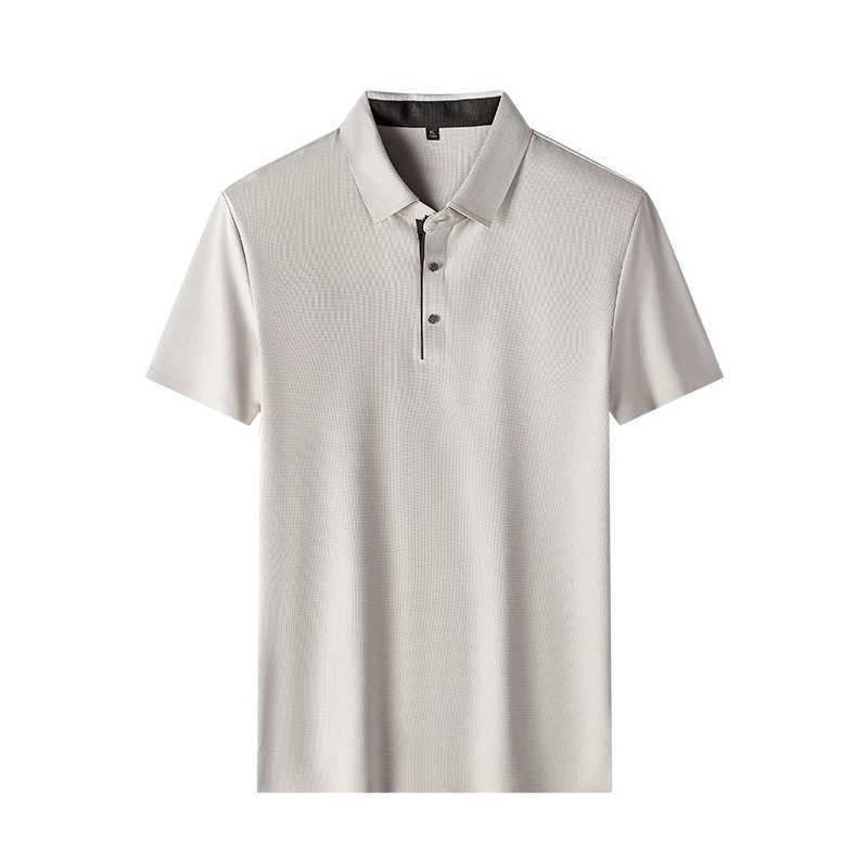 Short sleeved polo shirt mens casual quick drying breathable business T-shirt X250306