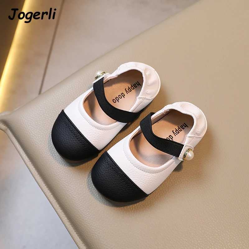 Girls Princess Fragrant Style PU Leather Shoes 2024 Autumn Spring Fashionable Baby Loafer Flats Size 21-30T250306