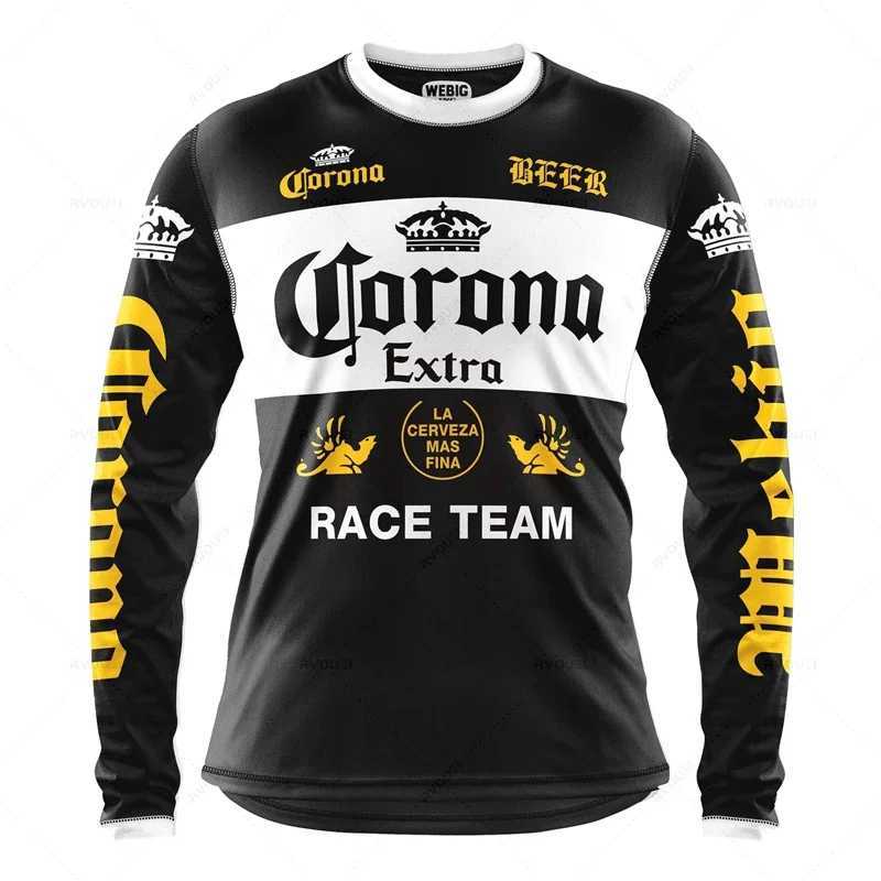 Camping Motorcycle Mountain Bike Team Downhill MTB Jersey Offroad Bicycle Locomotive Shirt Cross Country Fishing Hunting Clothes T250306