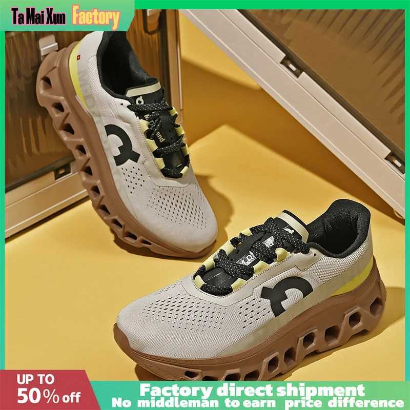 Hollow Design Men Sports Shoes Outdoor Hiking Wearing it for a long time wont tire your feet Marathon Jogging Light Breathable Z250411