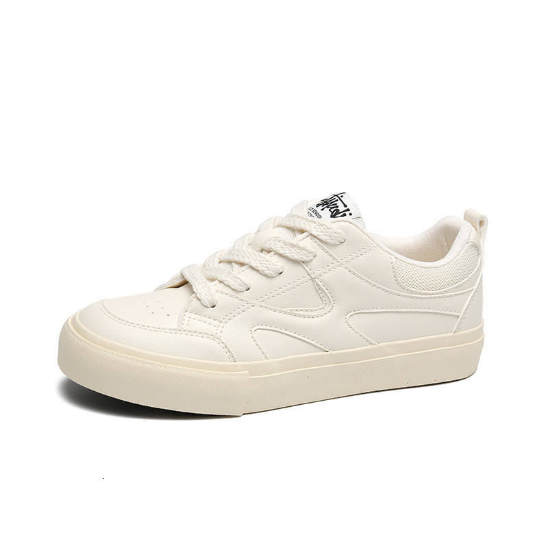 VASIBAEN men's shoes trend 2023 summer new breathable leather canvas shoes mesh versatile casual board shoes