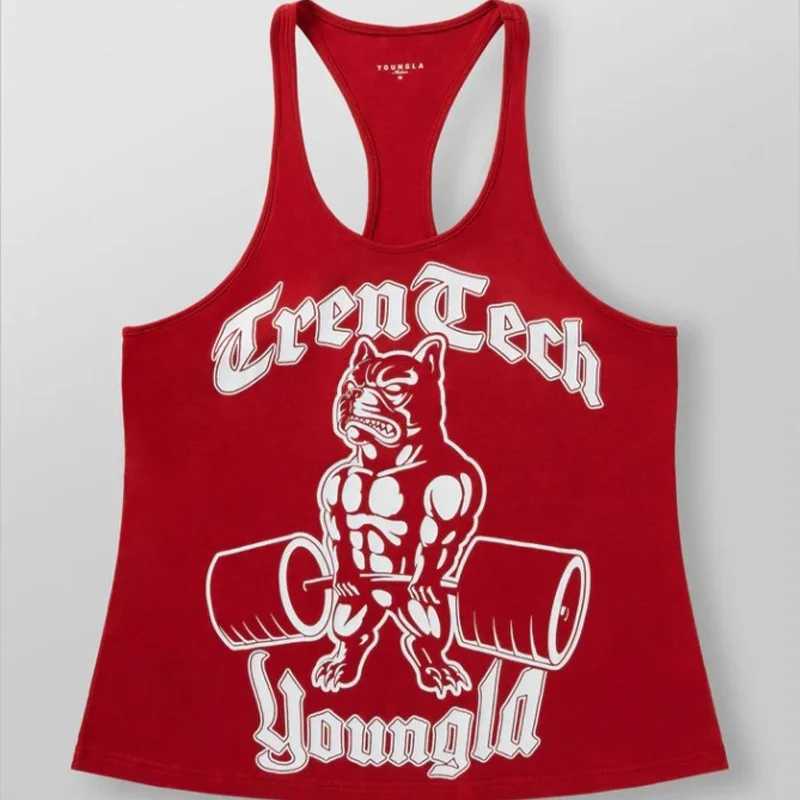 New Gym Tank Top Summer Brand Cotton Sleeveless Shirt Casual Fashion Fitness Stringer Running Vest Men bodybuilding ClothingT250306
