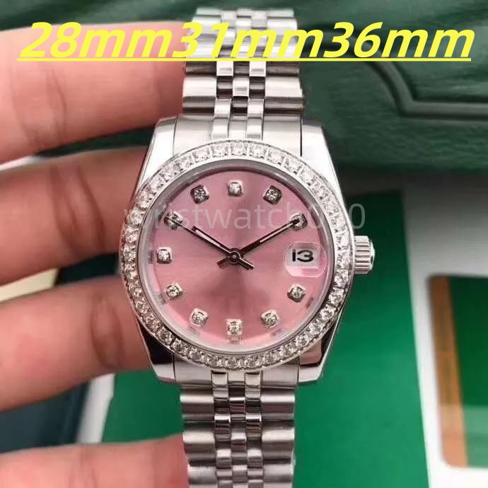 N01 Movement Watch High Quality Men's and Women's Watch 28mm31mm 36mm 41mm Automatic watch 904 Steel Chain Sapphire Mirror Waterproof