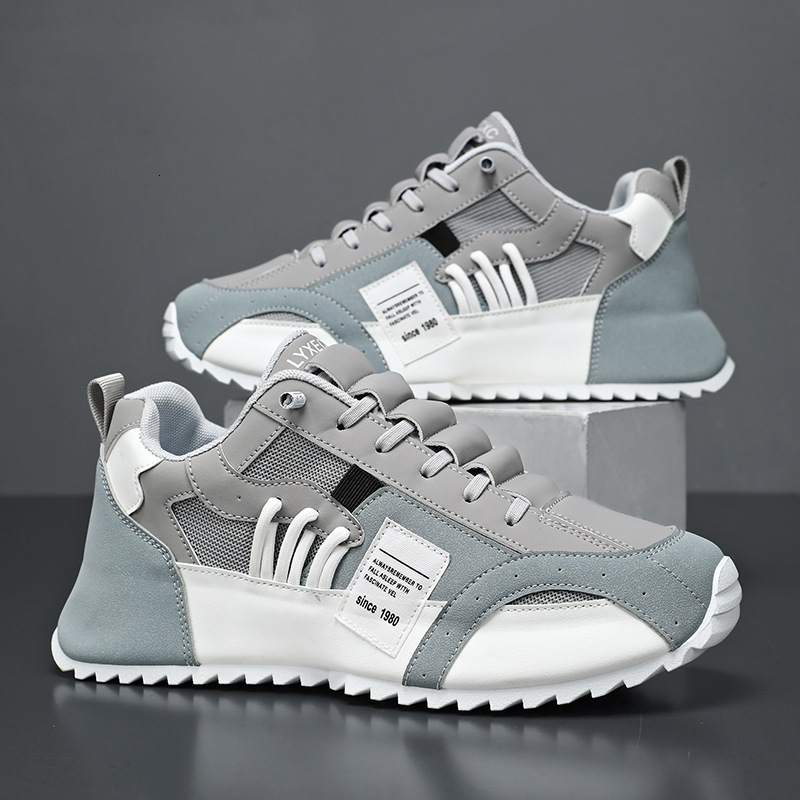2025 Designer Shoes European Station Men's Shoes Autumn Breathable Cross border Large Sports and Leisure Shoes Bag Bottom Shoes Fashion Trend