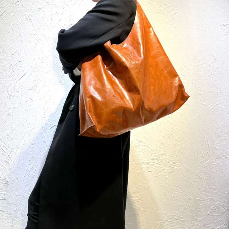 Big Capacity Baggenuine Leather Bag For Woman 100% Natural Cow Skin Tote Vintage Design Shoulder Packs Oversized