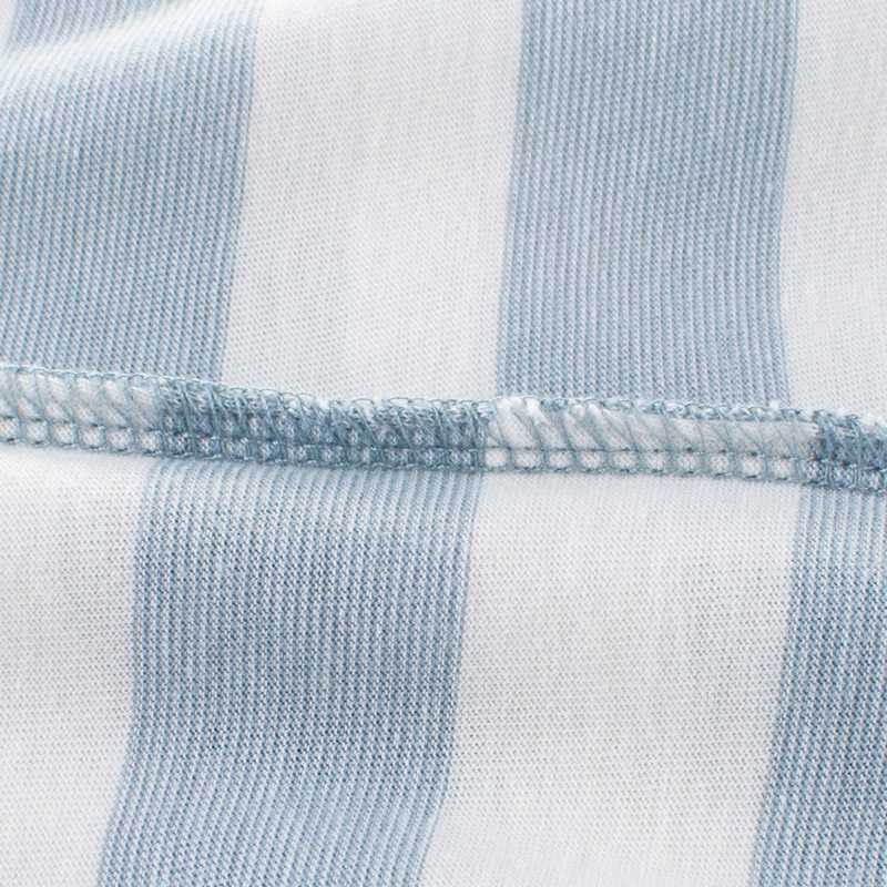 2025 Summer Clothes Boys T Shirt Striped Girls Kids Children Tops Cotton Clothing Short Sleeves T-Shirt Tee Brand Dropship 2-10YT250306