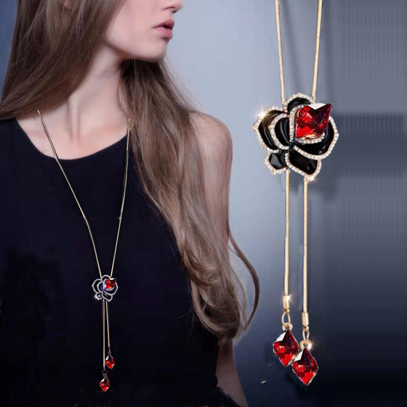 New Accessory Sweater Chain, Simple Versatile, High-end Necklace And Accessories