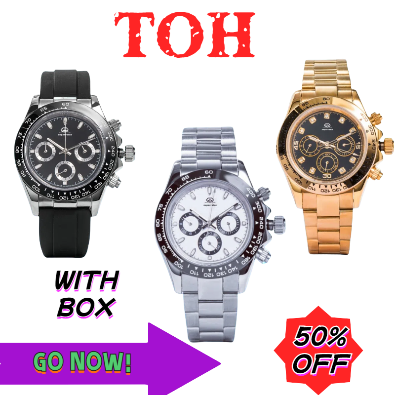 Men's Watch Designer Watch Stainless Steel Strap 2813 Mechanical Automatic Waterproof Sapphire Glass Diving Watch with AAA Box U1