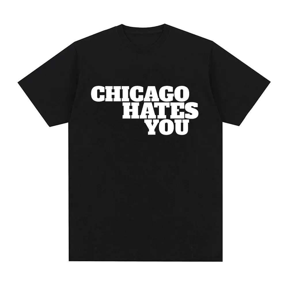 Rapper Chief Kf Hates You Same Style T-shirt Men Fashion Hip Hop Oversized T Shirt Casual Cotton Short Slve T-shirts T250306