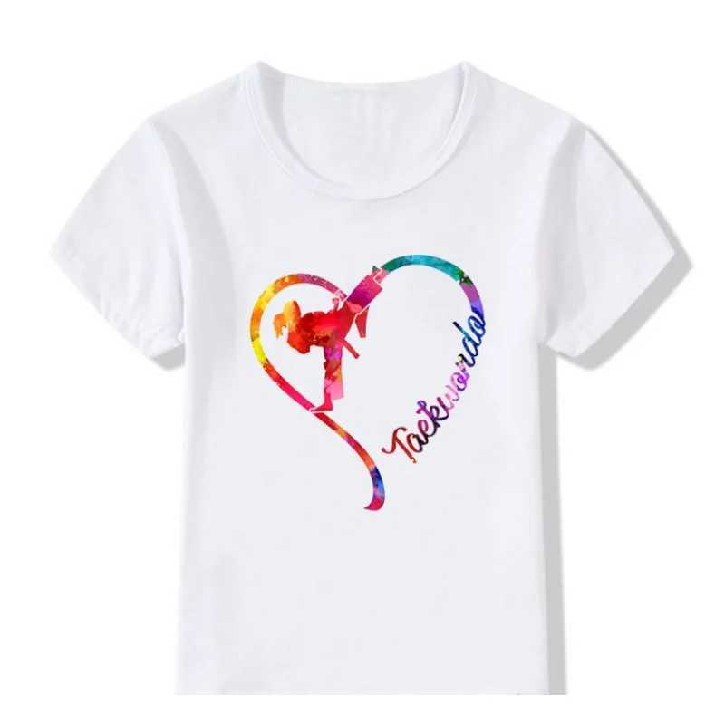 Fashion ChildrenDance TaekwondoLet Your Confidence Shine Volleyball Girls T-Shirts Casual Sports Ts Hirt Summer Boys ClothesT250306