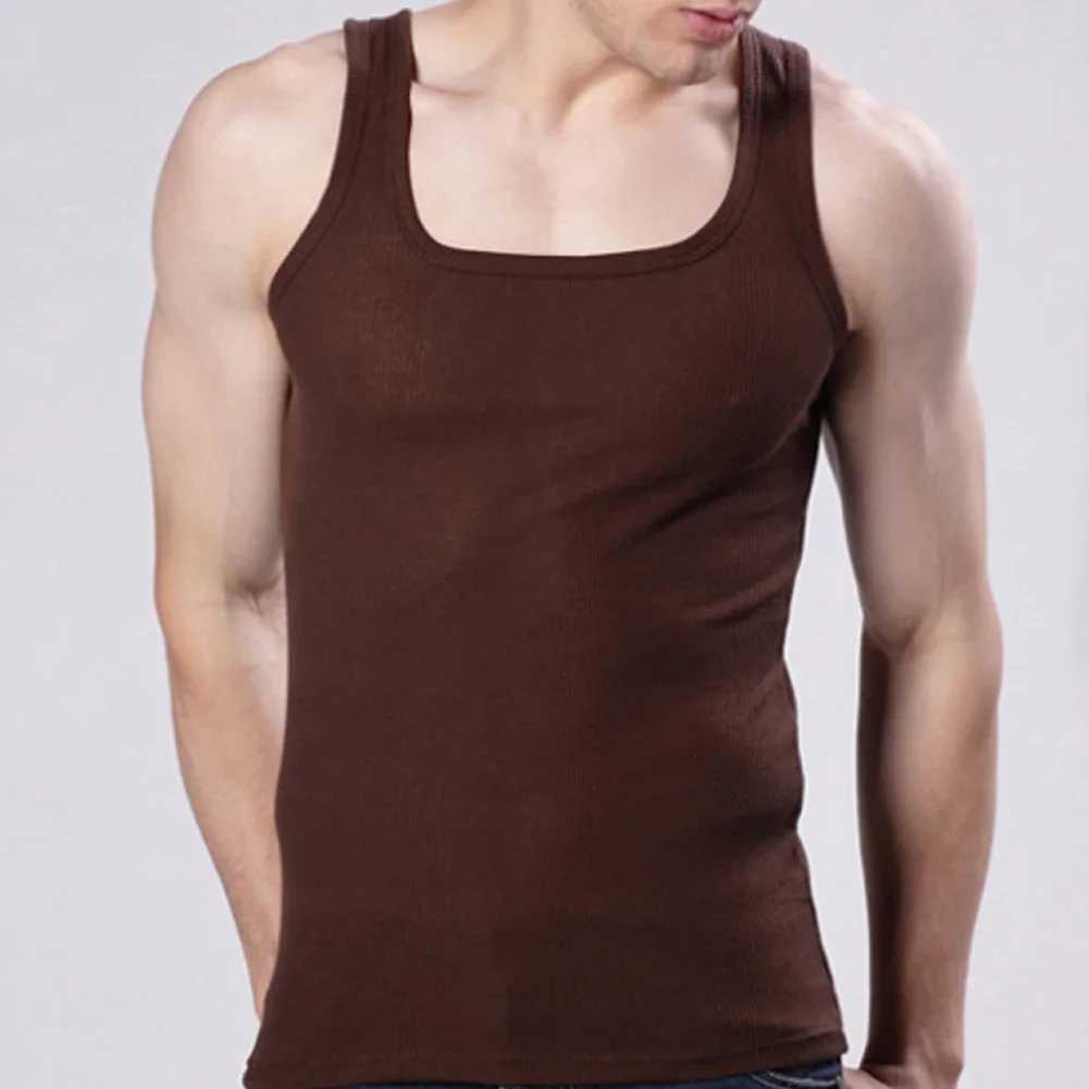 Mens Underwear Cotton Casual Tank Top Men High Quality Bodybuilding Singlet Sleeveless Slim Fit Vest Men Tank TopsT250318