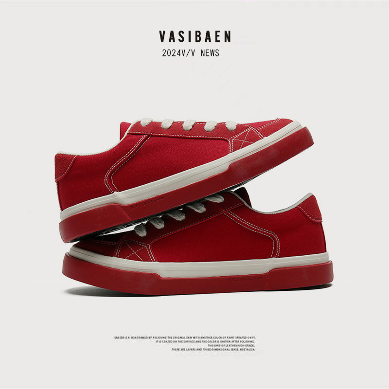 Designer men's shoe trend 2025 summer breathable Korean canvas shoes men ins versatile casual board shoes sub trend