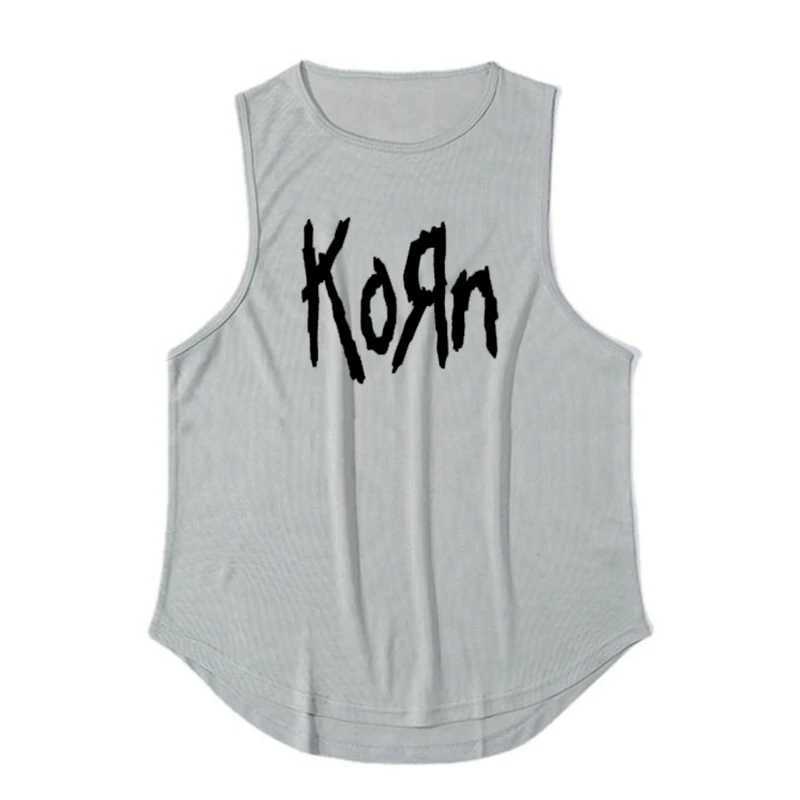 Dacron Workout Gym Tank Top Mens Muscle Sleeveless Sportswear Shirt Stringer Fashion Clothing Bodybuilding Singlets Fitness VestT250318