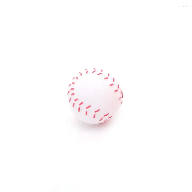 Dog Toys Squeak Sound Ball Rubber Rubgby Football Basketball Interactive For Dogs Small Medium Large Pets Toy Supplies