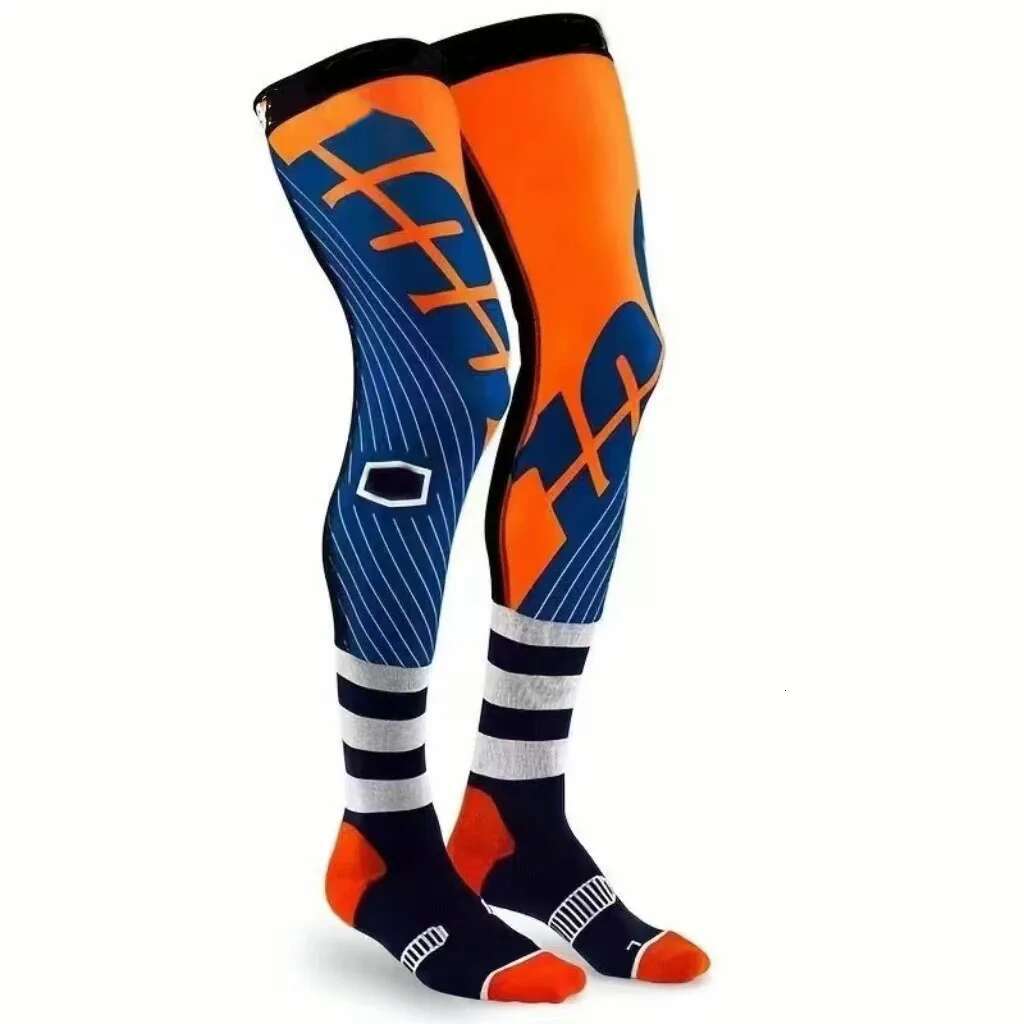 New 2025 Motorcycle Compression Brace Enduro Sock Top Motocross Socks MTB ATV MX Knee Protection Sport Moto Sock Anti-Skid