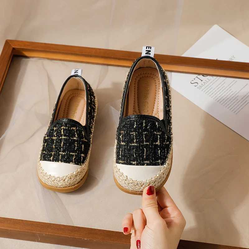 Fashion Baby Girl Princess Flats Shoes Infant Toddler Child Casual Slip Shoes Retro Soft Bottom Shoes Spring Autumn SummerT250306