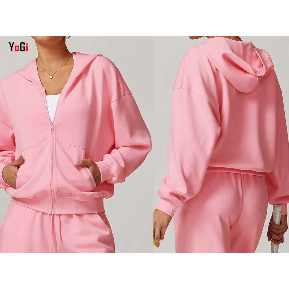 Women's Fashional Casual Multi Solid Color Lightweight Hoodies Side Pocket Sports Fiess Sweatshirts Workout Gym Running Hoodie