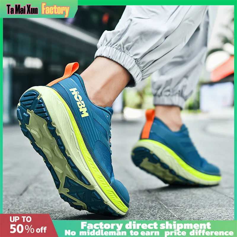 Men Marathon Anti-skid Wear Resistant Running Shoes Casual Mens Shoes Teenagers Tennis Trainer train Luxury Comfy Soft FabricC250411