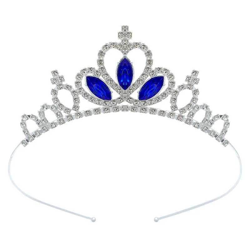 Kids Rhinestone Tiara Princess band for Girls Birthday Accessories Bridal Crystal Crown Tiara Wedding Hair Jewelry X250306