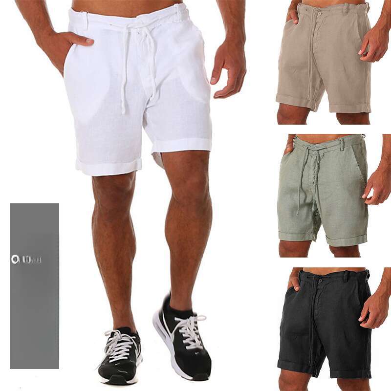 European and American summer shorts men's yoga five quarter sports running fiess casual pants 2025 new style temperament chic elegant clothing