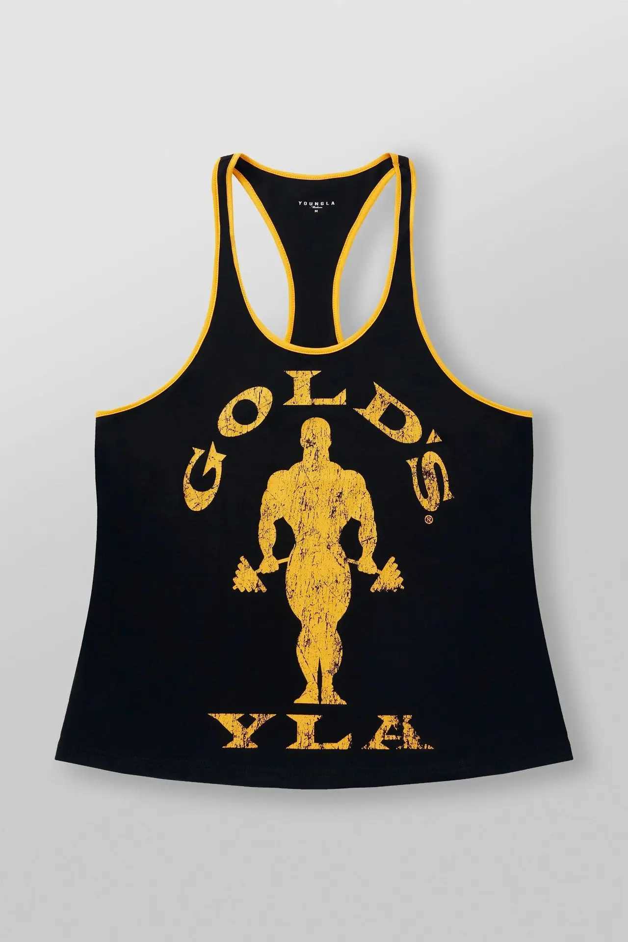 2025YA Mens New Loose Tank Top for Casual Outdoor Running Training Sports Fitness Fast Drying Breathable Cotton Printed TopT250318