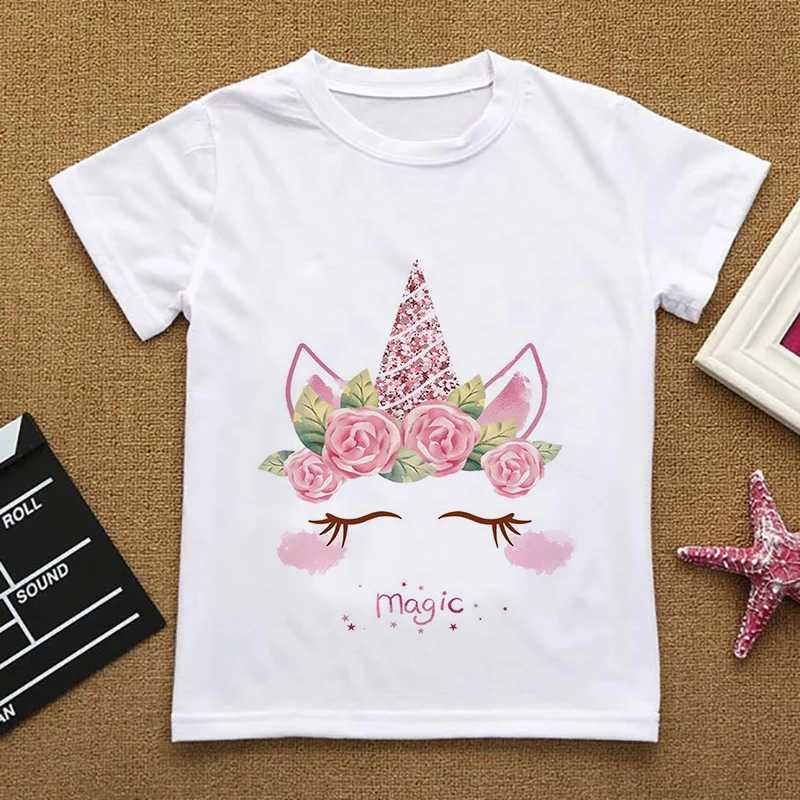 Cute Owl cartoon Girl Kids T-shirts Girls Summer Clothes Baby T Shirts CHIldren New Sleeve Clothing Graphic T-shirt TeeT250603