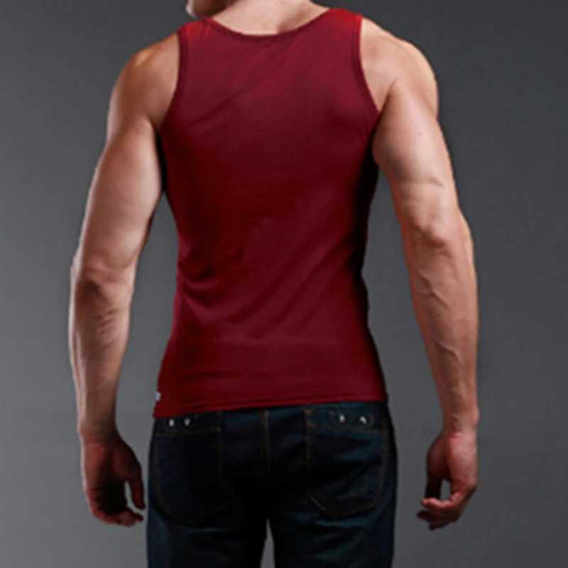Mens Underwear Cotton Tank Top Men High Quality Bodybuilding Singlet Sleeveless Slim Fit Vest Men Tank TopsT250318