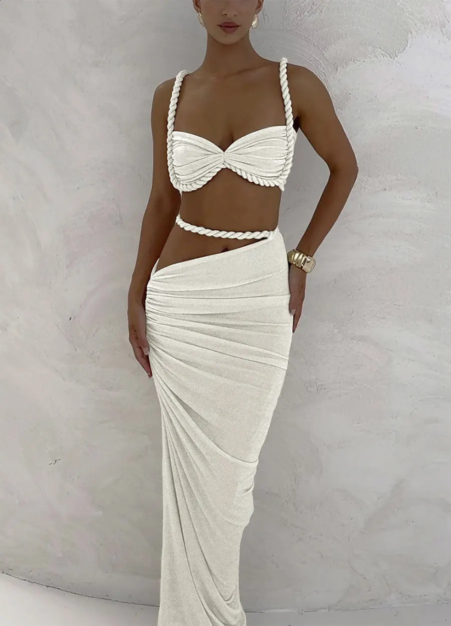 2025 High-quality 3 Pieces Bikinis Sets Sexy Push Up Backless Womens Swimsuit Gradient Cover-ups High-end Niche Beach Wear 250314