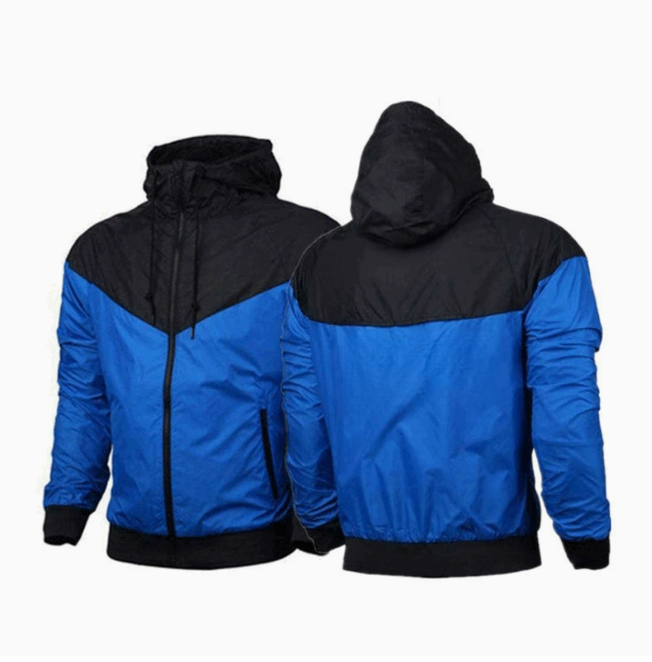 Loose Running Top Warm Hooded Jacket Windproof Sports Coat Net Side Logo Coats