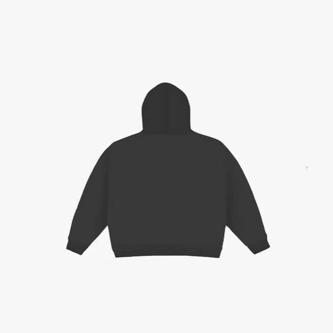 American style design high street trendy unisex hip-hop loose casual versatile black hoodie gift for man