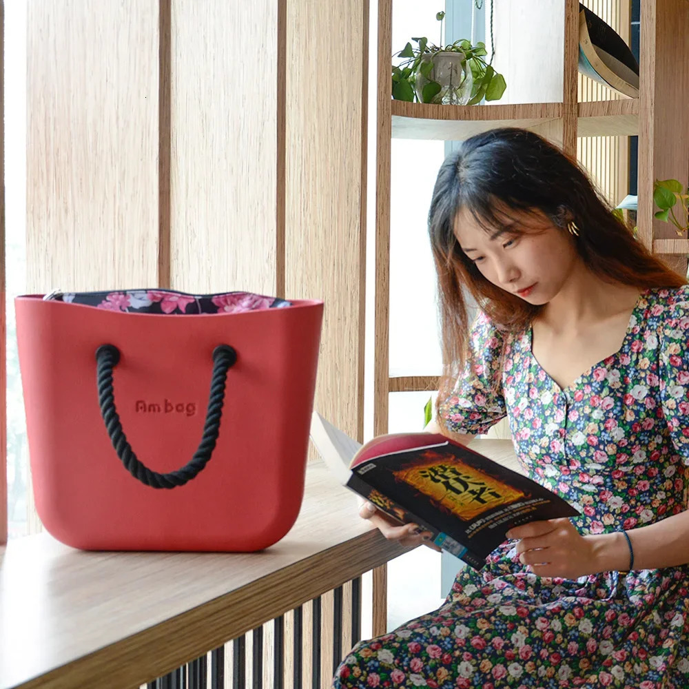 Tanqu 1 Pair Long Short Black Natural Hemp Rope Handle for O Bag Accesorios Obag Women Handbags Classic Mini EVA Handbags 250228