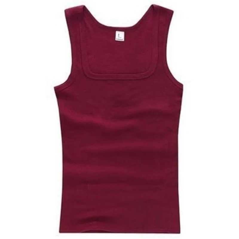 Mens Underwear Cotton Tank Top Men High Quality Bodybuilding Singlet Sleeveless Slim Fit Vest Men Tank TopsT250318