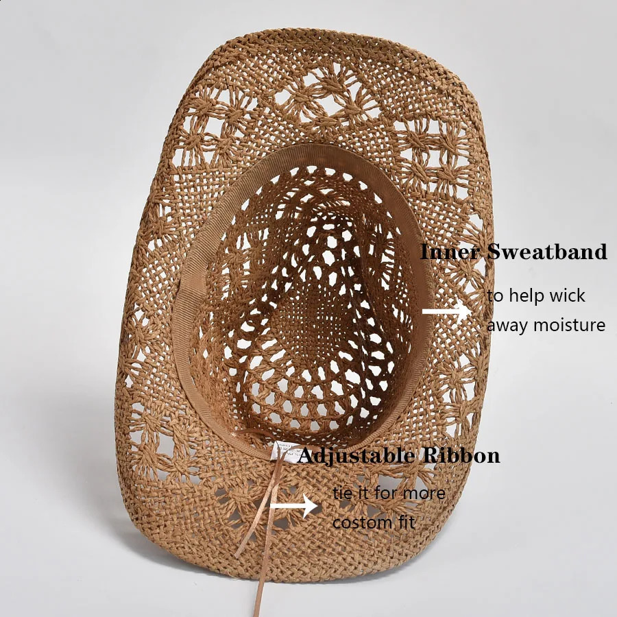 Summer Hand Woven Straw Hat for Women Shell Decoration Holiday Beach Sun Hat Chapeu Panama Feminino 250303