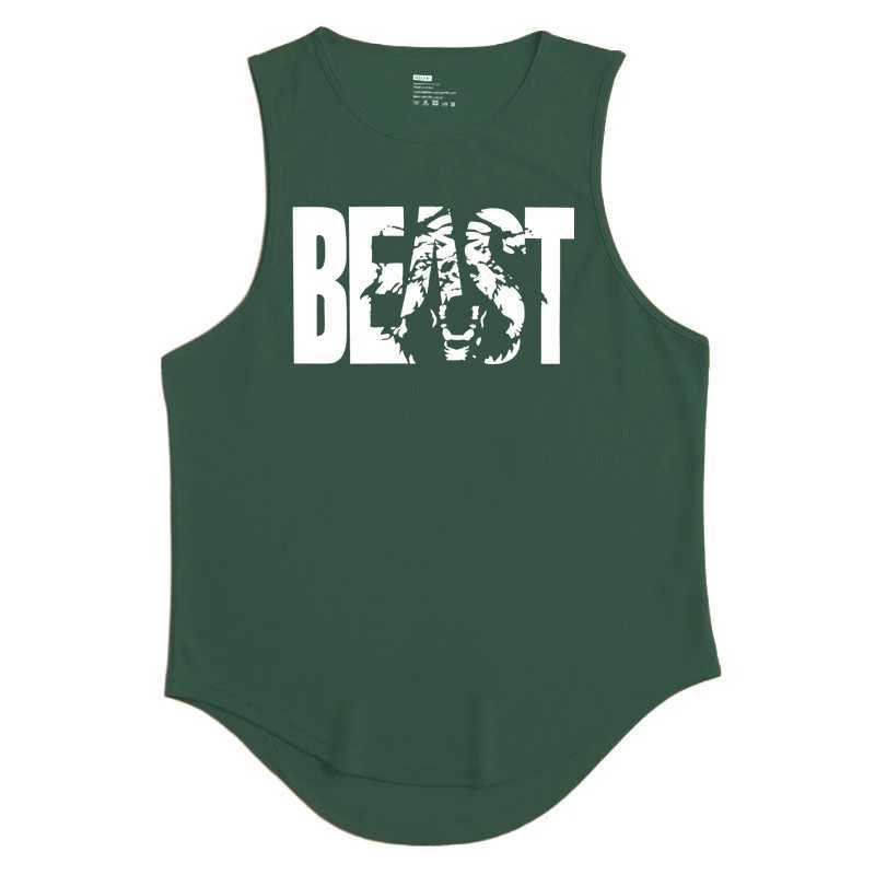 Gym Mens Mesh Casual Running Tank Top Fashion Fitness Sport Sleeveless Quick-drying Vest Workout Clothing Bodybuilding SingletsT250318
