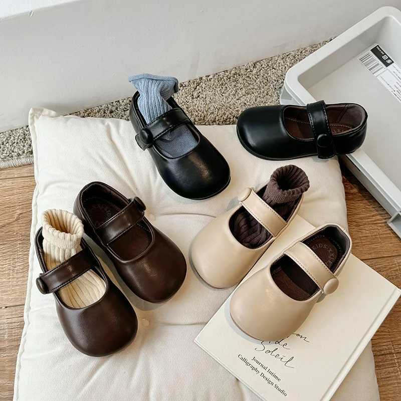Girls shoes Princess Mary Janes Flat Shoes for Child Kids Elegant Ballet Flats Toddler Soft Casual Shoe School Shoes for GirlsT250306
