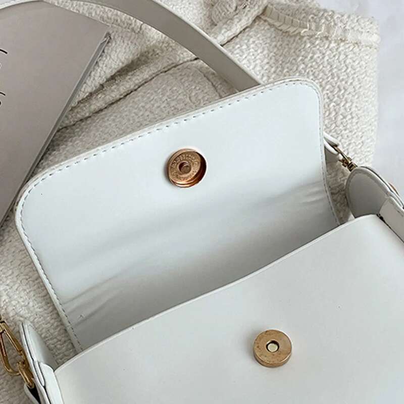 2025 Trendy Fashion Flap Shoulder Bag For Women PU Leather Underarm Bags Designer Solid Color Armpit Handbag and Purse Girls Totes