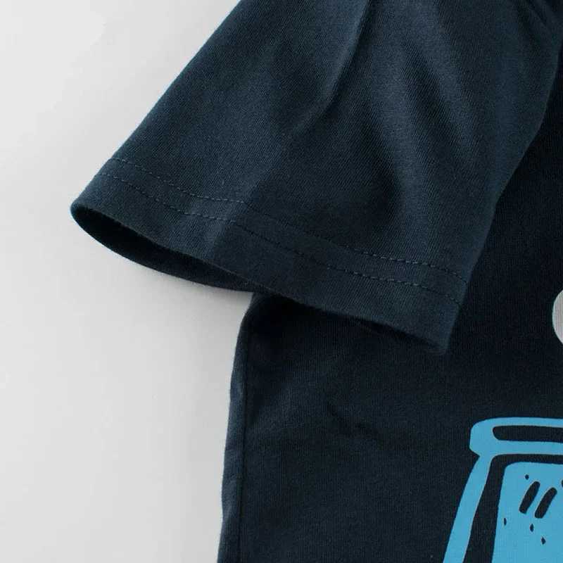 2025 Summer New Cartoon Boys T Shirt Casual Short Sleeve Childrens T-Shirts Kids Clothes Toddler Cotton Tops Tees 2-10YT250306