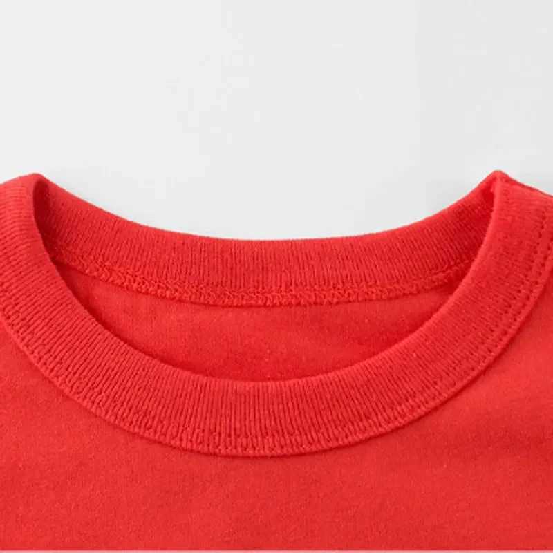 Kids Plain T Shirt Tops for Child Boys Girls Baby pure color Blank Clothes White Black Children Summer Tees 1-16 YearsT250306
