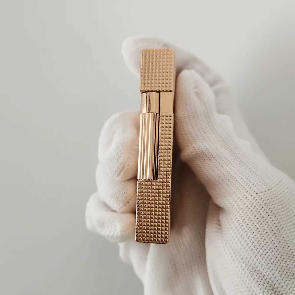 Luxury Gas Lighter Ligne2 Cigarrette Tobacco Cigar Accessories Smoking Men Gifts Collections DropshippingC250305