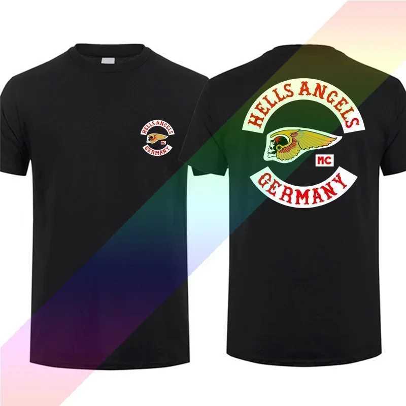 2024 Mens T Shirt Casual Motorcycle Club Germany T-shirt Graphic Summer Short SLeeves 100% Cotton S-3XL Cool Tee X250306