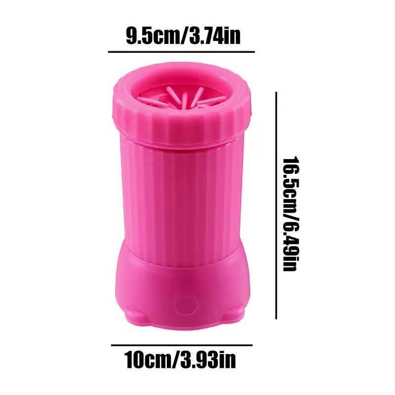 Dog Foot Washer Cup Automatic Electric Dog Paw Cleaner Portable Cat Grooming Device USB Rechargeable Foot Cleaning Machine For M250306
