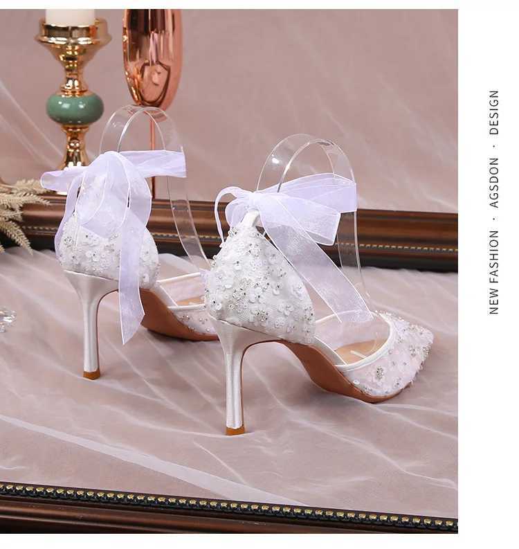 Large Size 2025 Summer Cfort Shoes for Wen High Heel Sandals Suit Fem Beige Big High-heeled Girls Wedding Pointed C Y250306