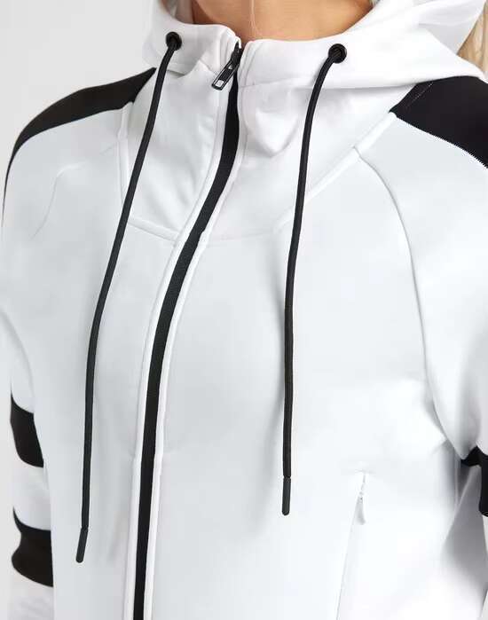 Eent Quality 100% Cotton Women's Hoodies & Sweatshirts Zip Up